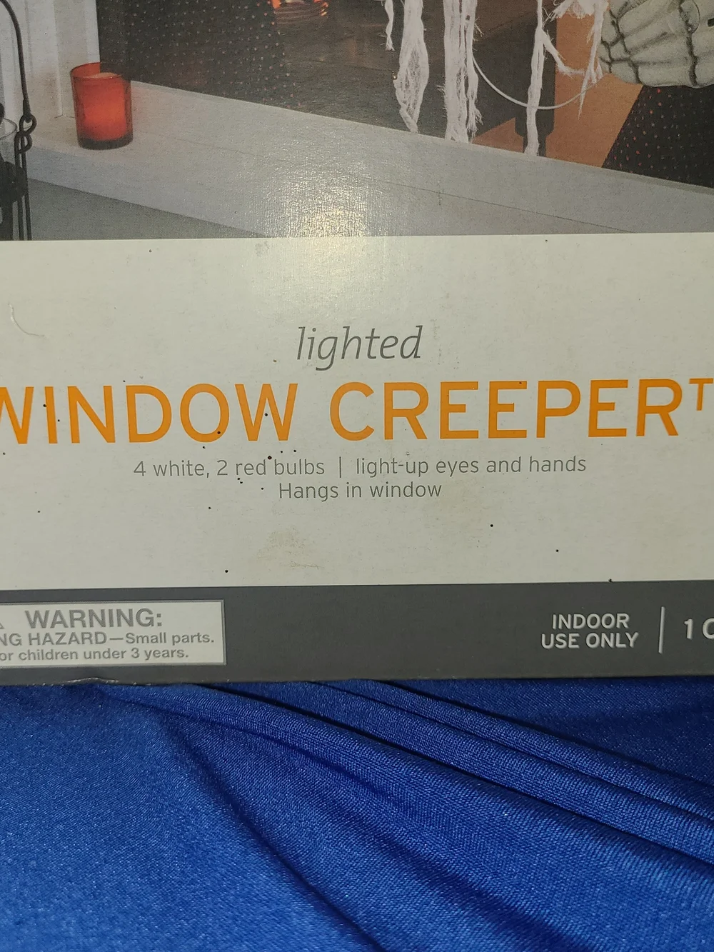 Lighted Window Creeper Halloween Decoration - NEW